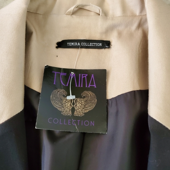 NWT Temira Open Front Nude Jacket Blazer Size 12 - Picture 4 of 7